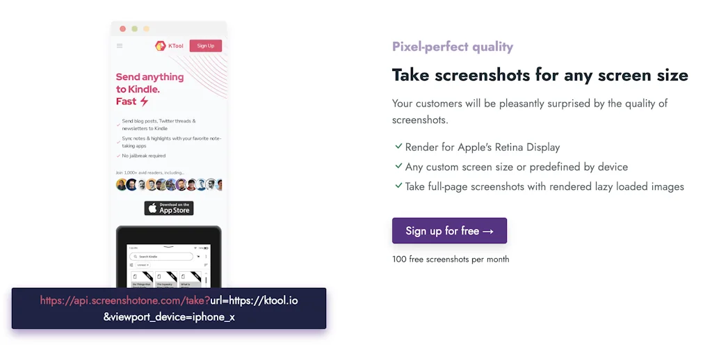 ScreenshotOne screenshot 2 of 5