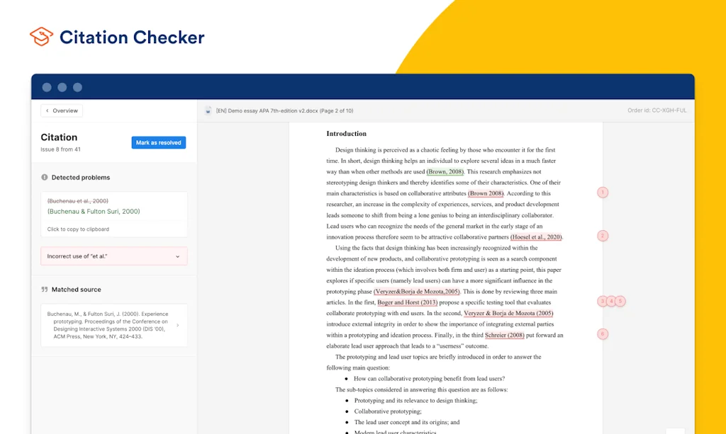 Scribbr Citation Checker screenshot 2 of 4