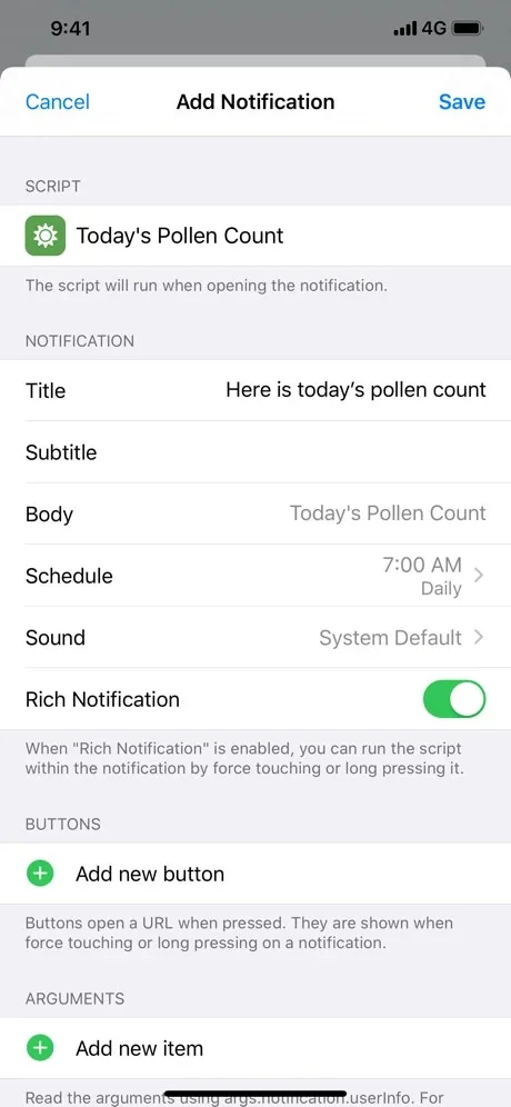Scriptable screenshot 5 of 6