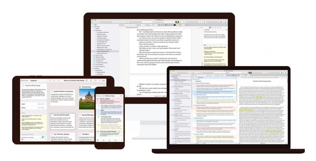 Scrivener screenshot 3 of 3