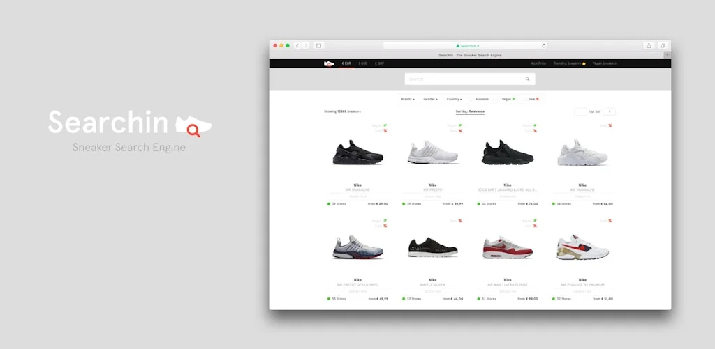 Searchin screenshot 1 of 3