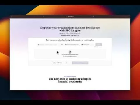 SEC Insights AI screenshot 1 of 7