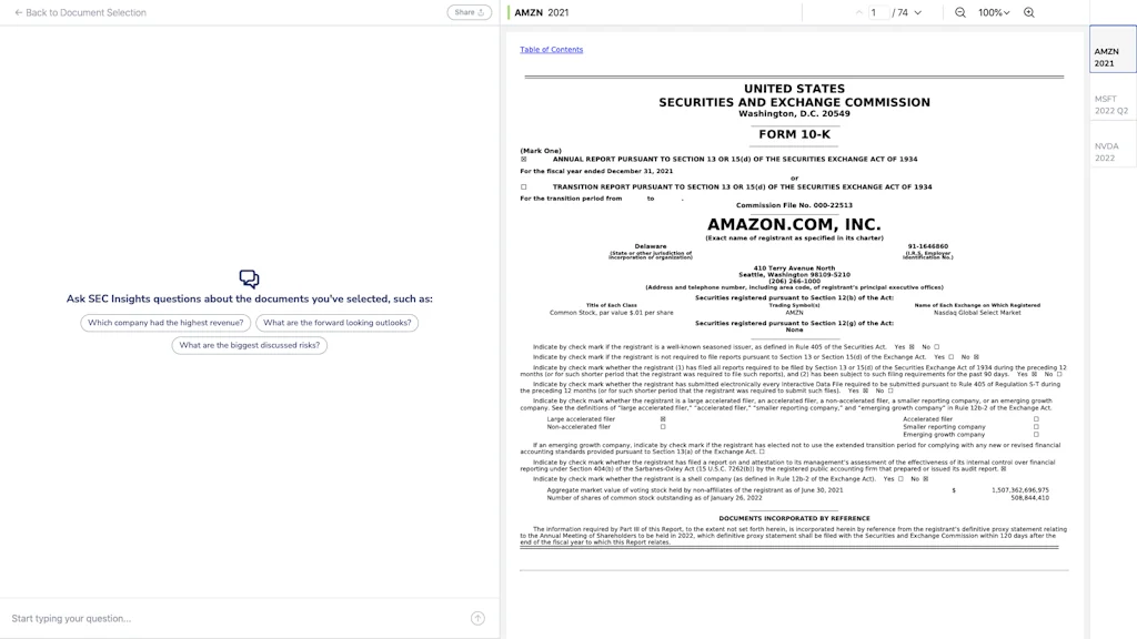 SEC Insights AI screenshot 5 of 7