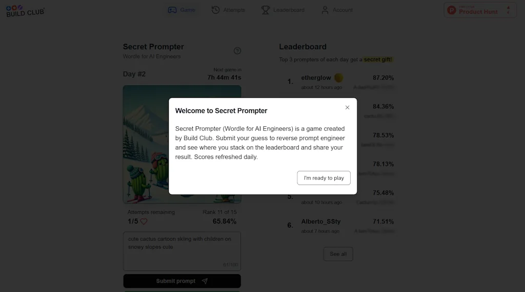 Secret Prompter screenshot 4 of 5