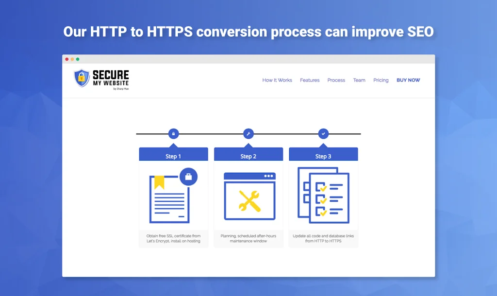 Secure My Website screenshot 1 of 3