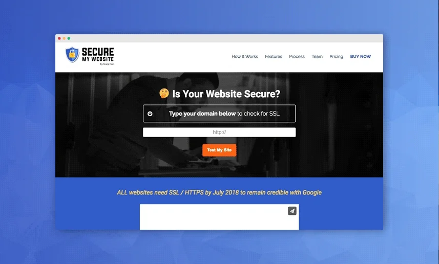 Secure My Website screenshot 3 of 3