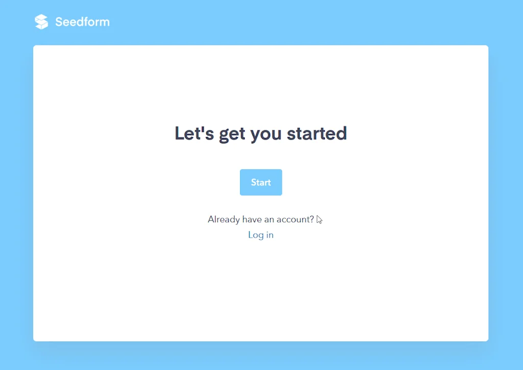 Seedform screenshot 1 of 4