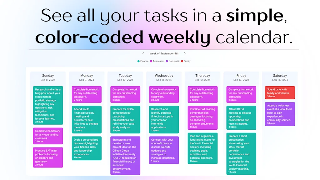 Selfplanr screenshot 3 of 5