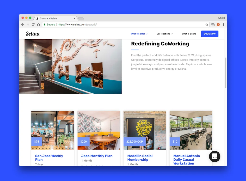 Selina screenshot 1 of 4