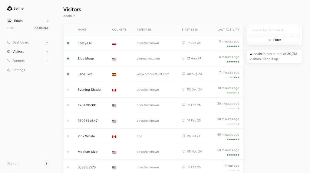 Seline screenshot 2 of 4