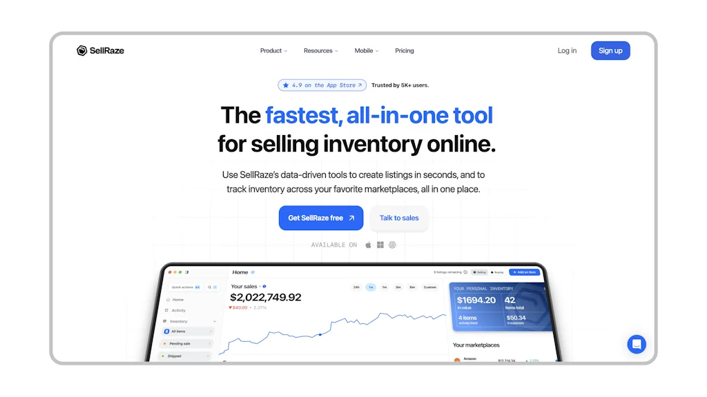 SellRaze screenshot 8 of 8