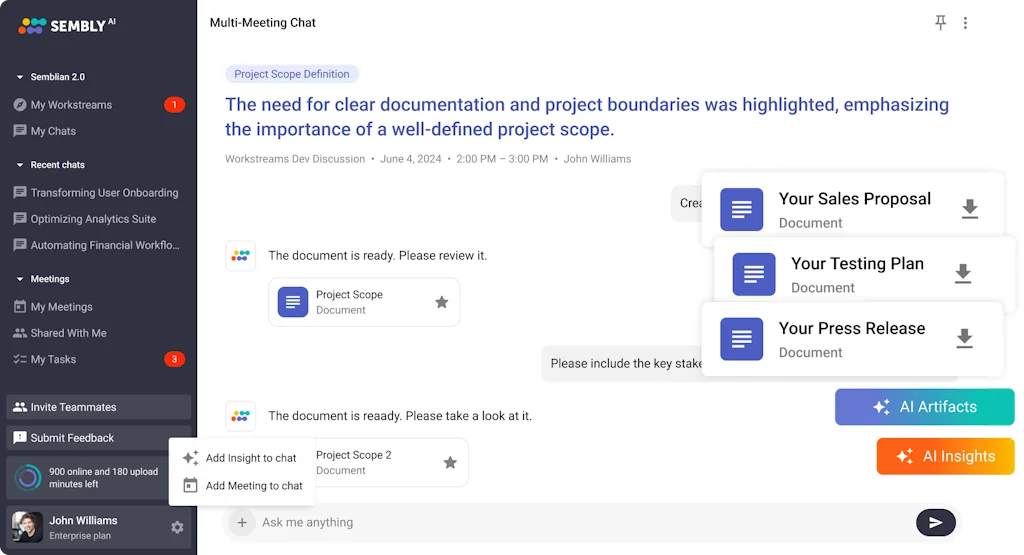 Sembly AI screenshot 3 of 3