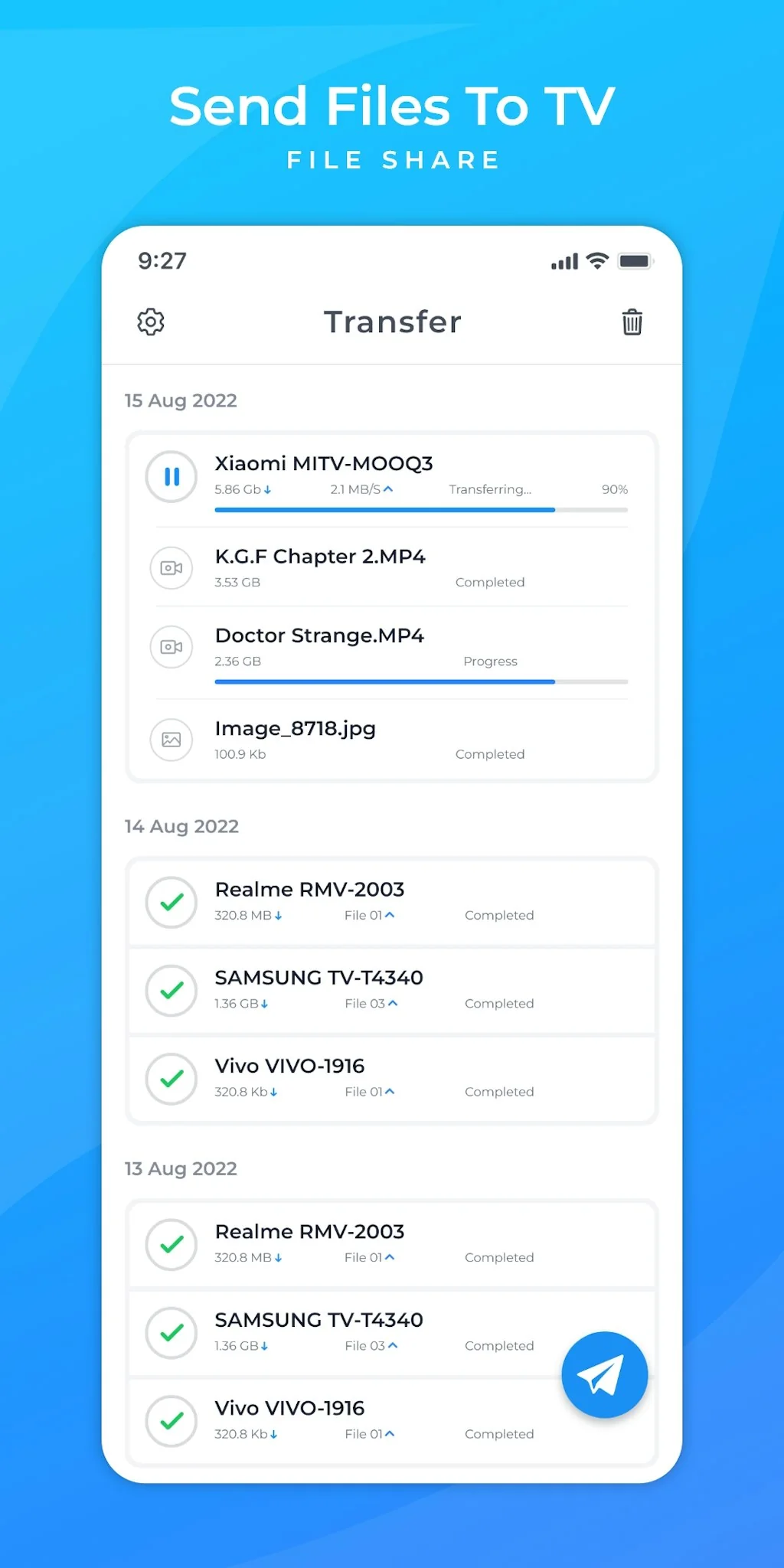 Send files to TV - File share screenshot 2 of 7