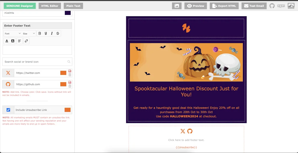 SENDUNE (formerly Send With SES) screenshot 2 of 4