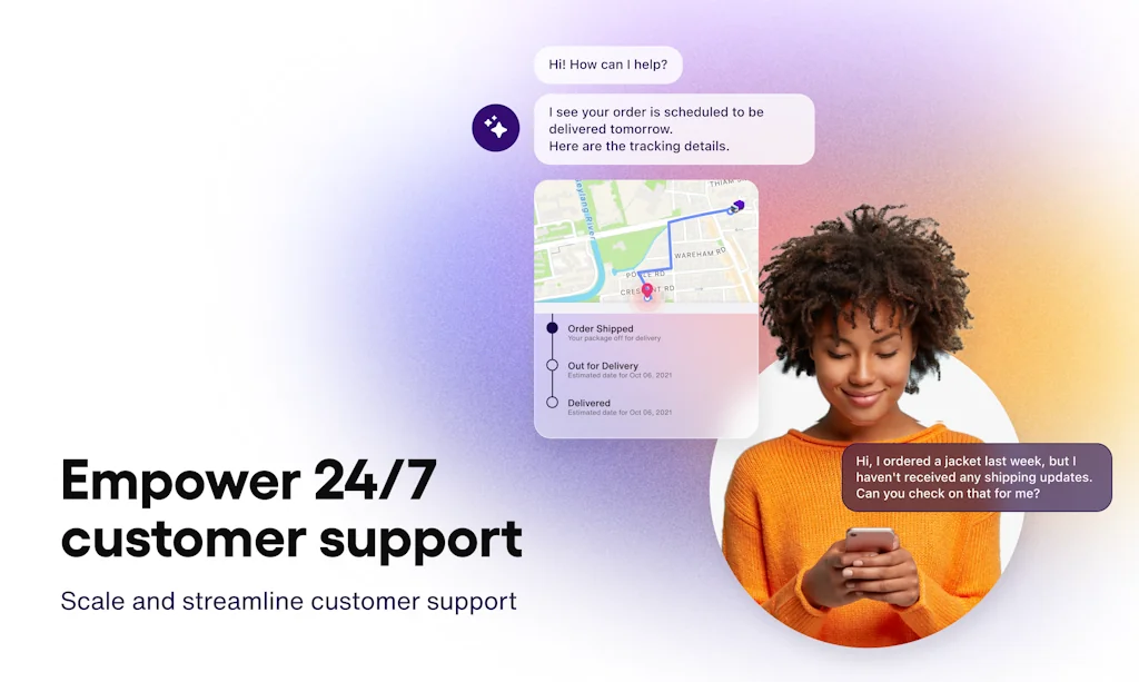 Sendbird AI chatbot screenshot 2 of 3