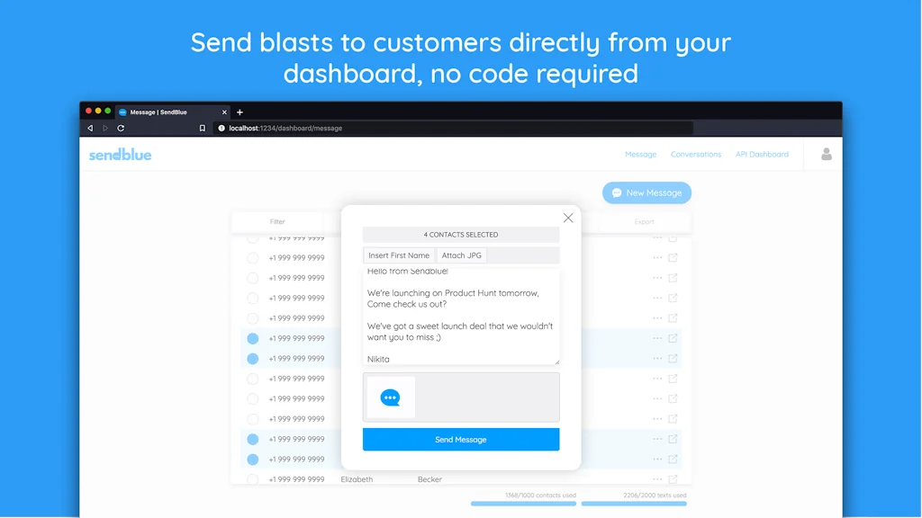 Sendblue screenshot 3 of 3