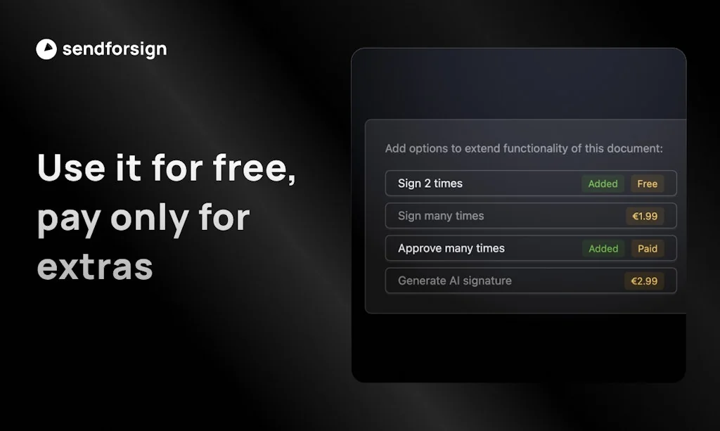 Sendforsign screenshot 5 of 8