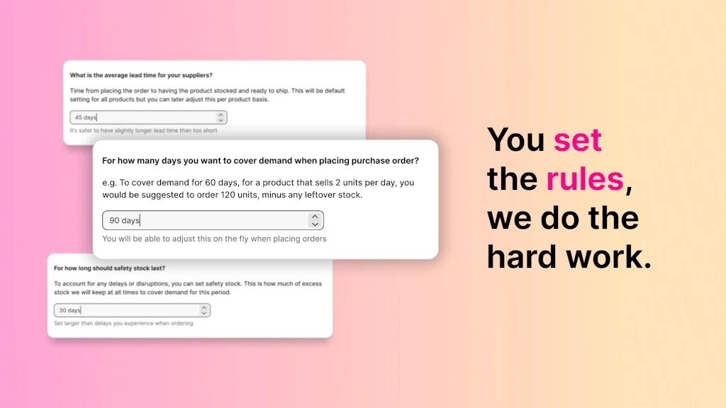 Sensible Inventory Forecasting screenshot 3 of 4