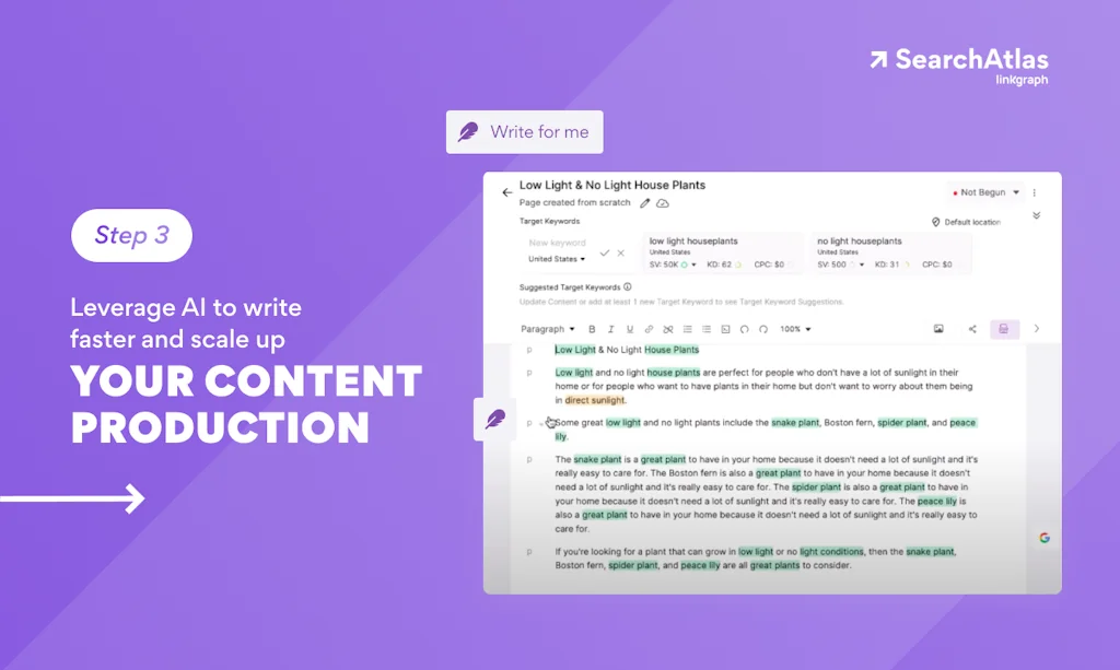 SEO Content Assistant by SearchAtlas screenshot 5 of 8