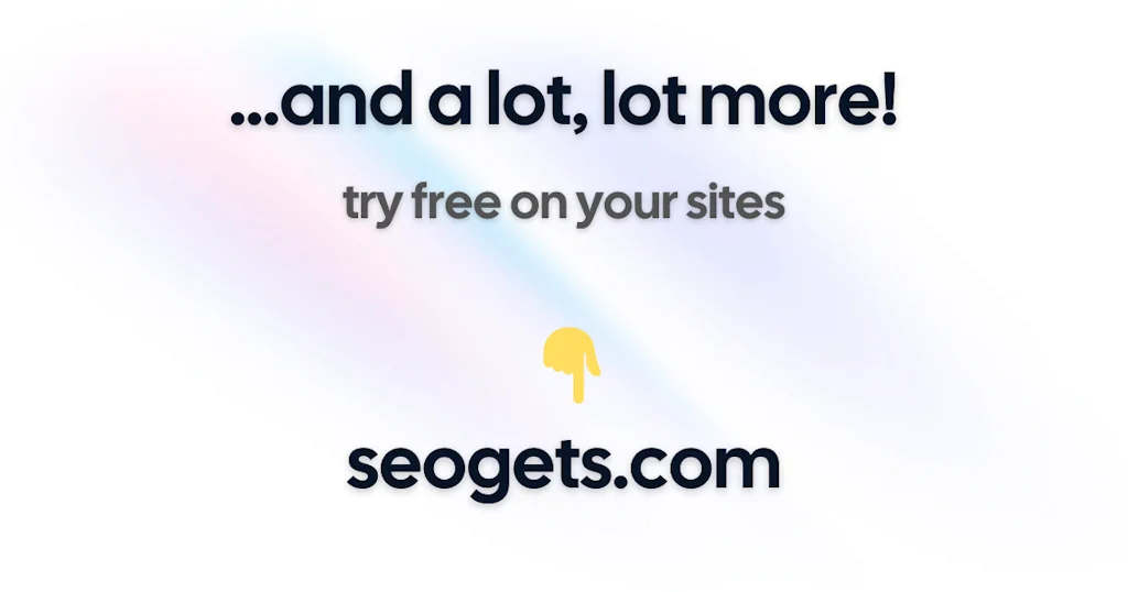 SEO Gets screenshot 5 of 5