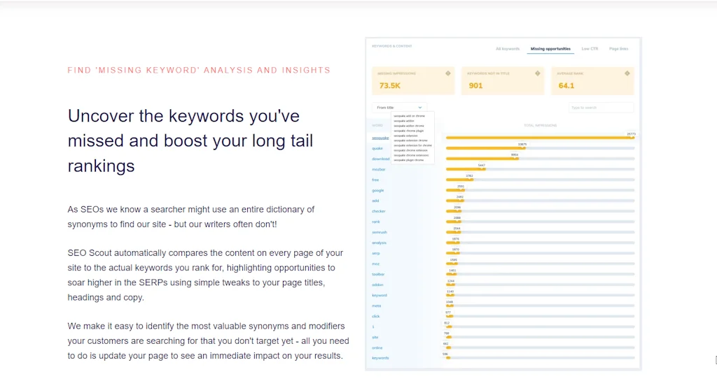 SEO Scout screenshot 3 of 3