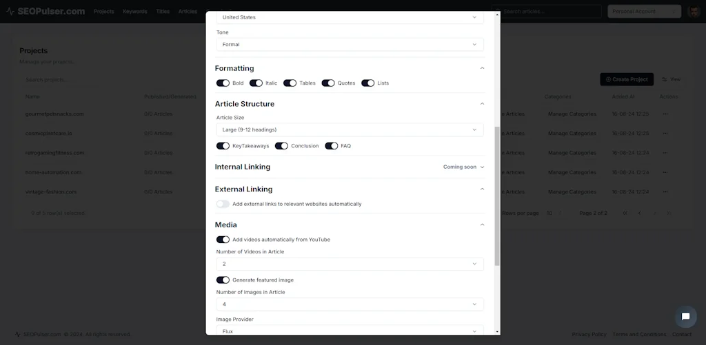 SEOPulser screenshot 5 of 8