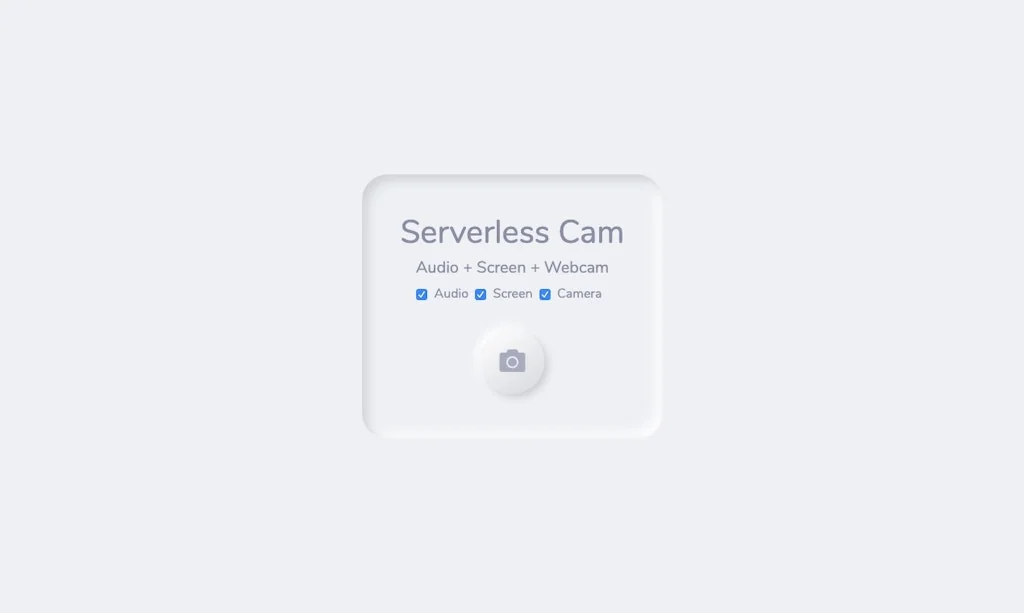 Serverless Cam screenshot 1 of 3