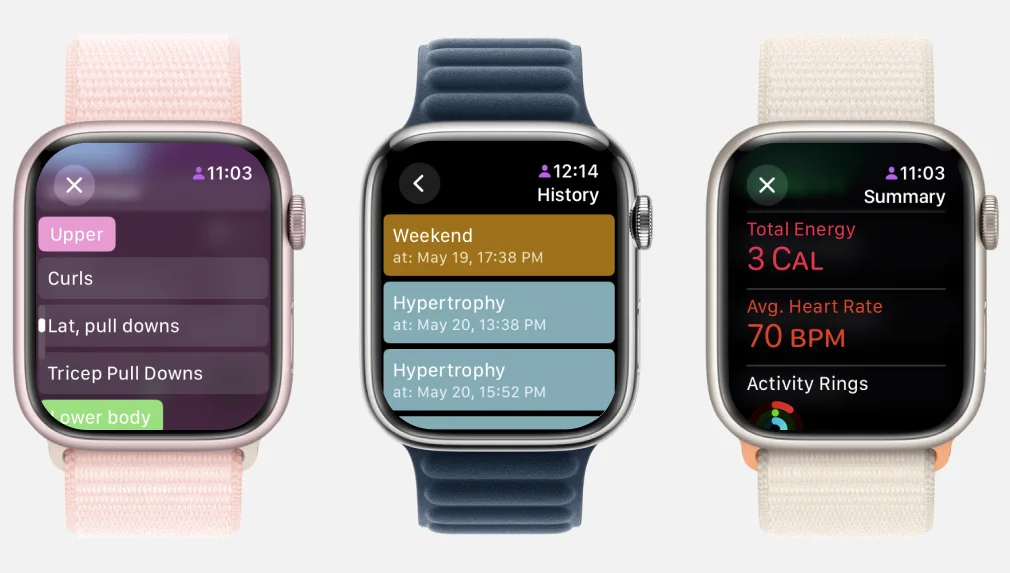 Sets Workout App screenshot 4 of 4
