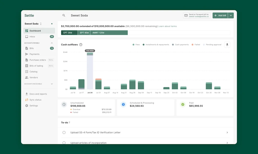 Settle screenshot 1 of 3