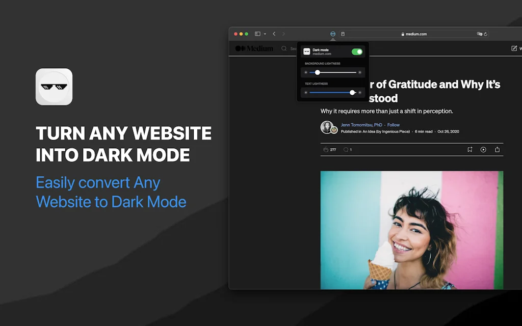 Shade View - Dark Mode for Safari screenshot 2 of 4