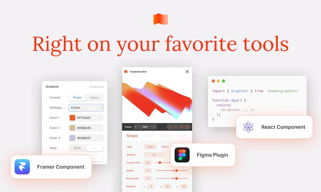 Shadergradient 1.0 screenshot 3 of 4