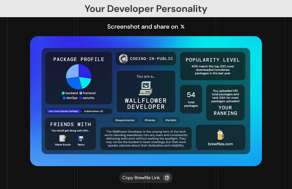 Share Brewfiles screenshot 3 of 6