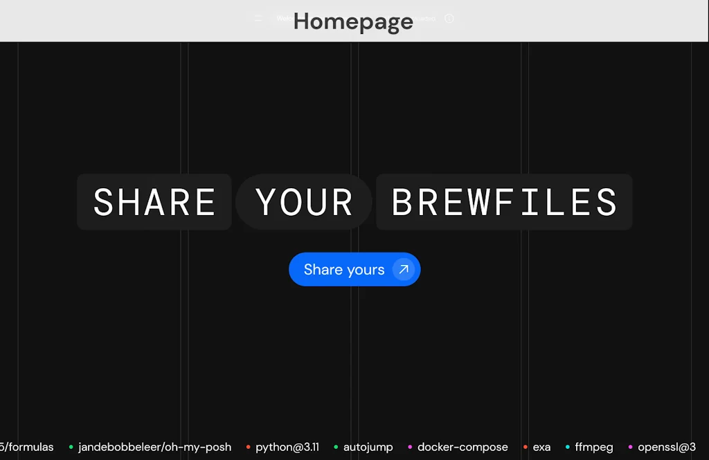 Share Brewfiles screenshot 6 of 6