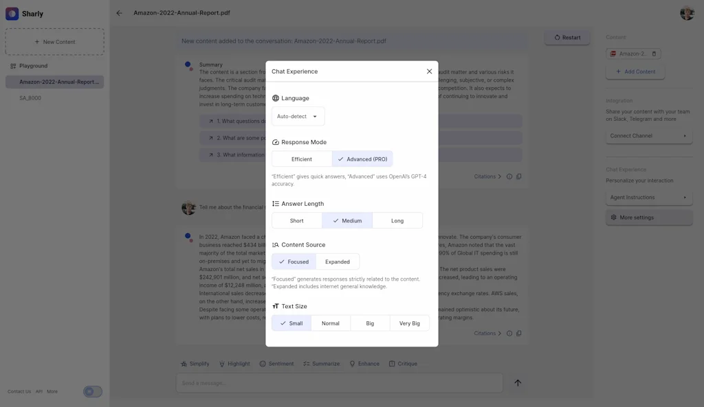 Sharly AI screenshot 2 of 3
