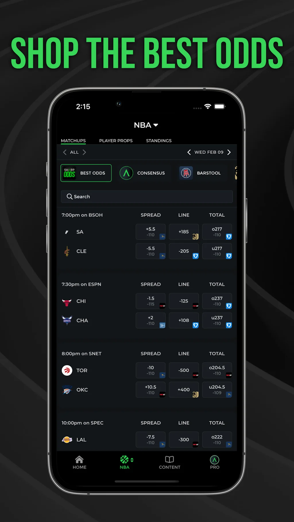 Sharp App: Sports Betting screenshot 3 of 7