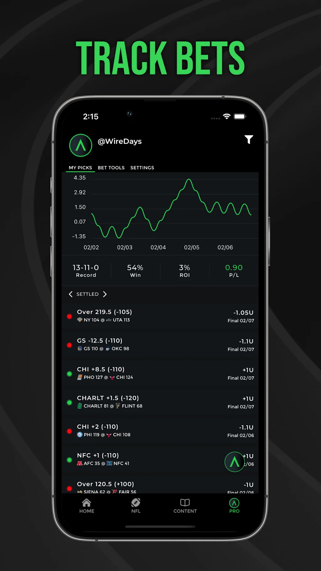 Sharp App: Sports Betting screenshot 4 of 7