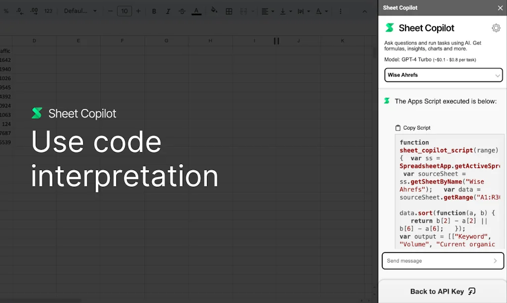 Sheet Copilot screenshot 5 of 6