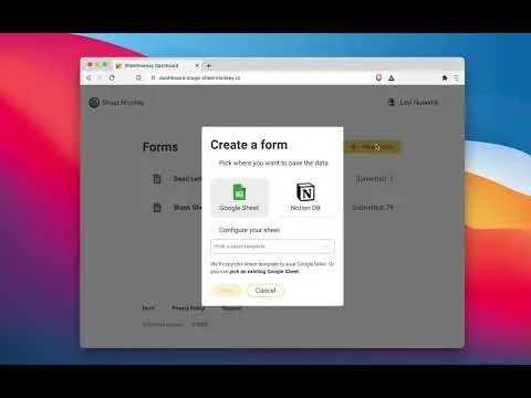Sheet Monkey screenshot 1 of 5