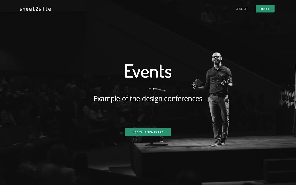 Sheet2Site screenshot 15 of 16