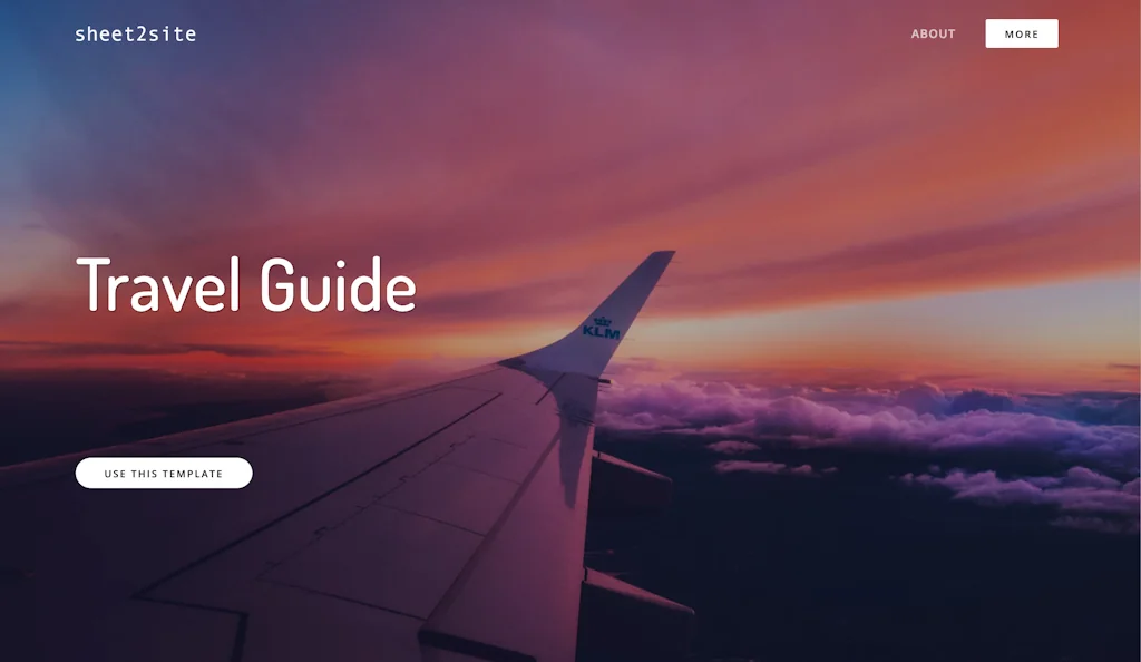 Sheet2Site screenshot 9 of 16