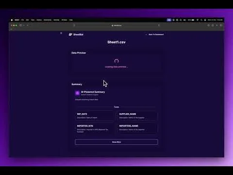 SheetBot AI screenshot 4 of 4