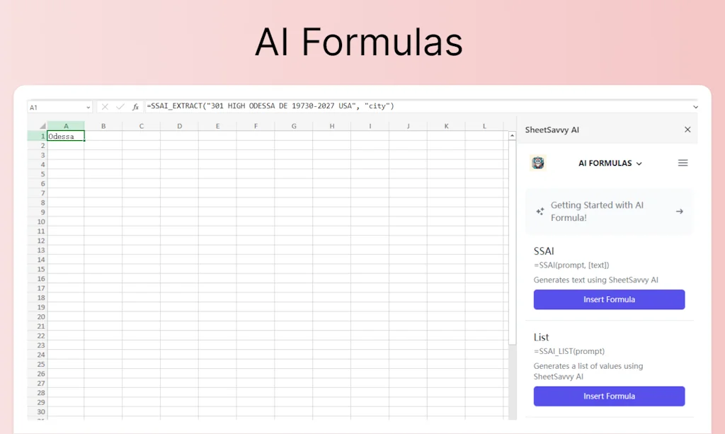 SheetSavvy AI screenshot 3 of 5
