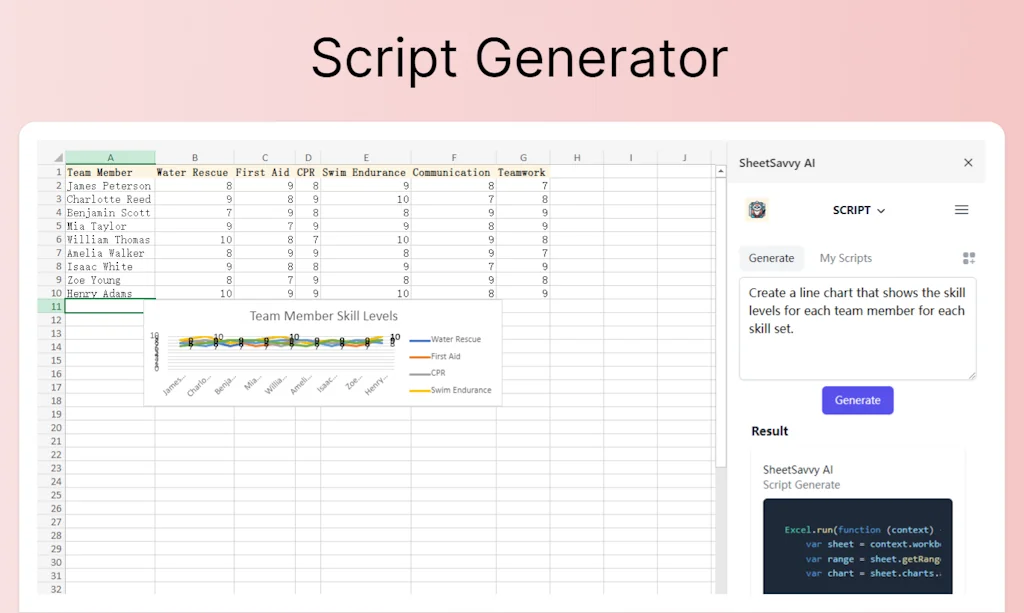 SheetSavvy AI screenshot 4 of 5