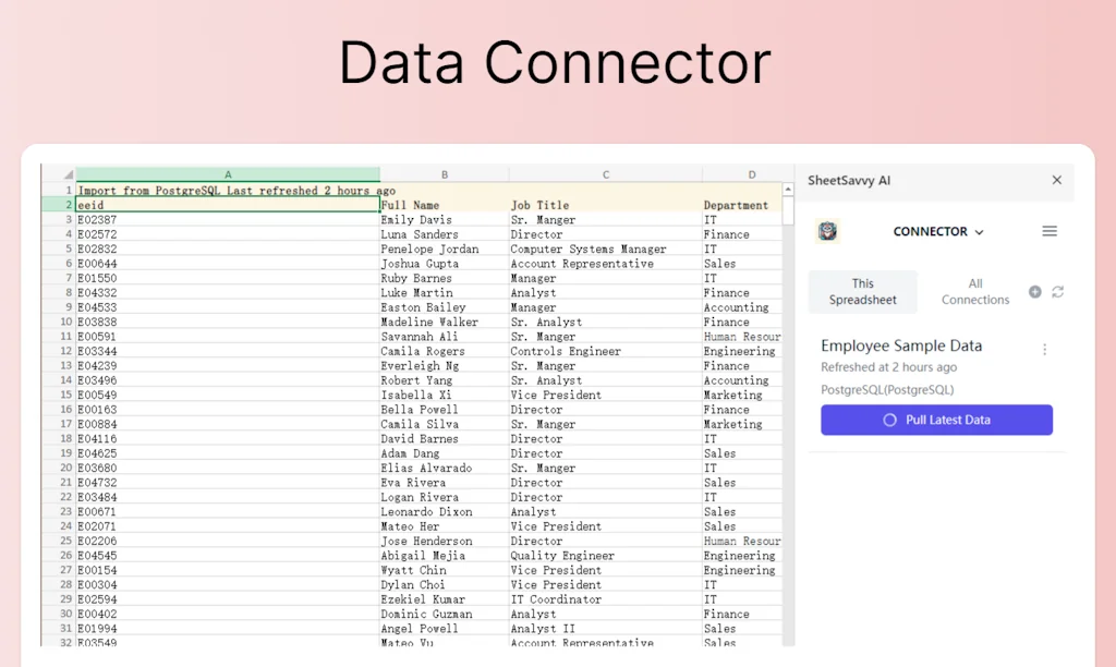 SheetSavvy AI screenshot 5 of 5