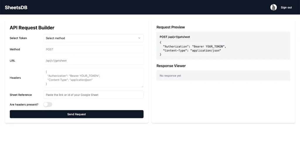 SheetsDB: Google Sheets to JSON API screenshot 3 of 3