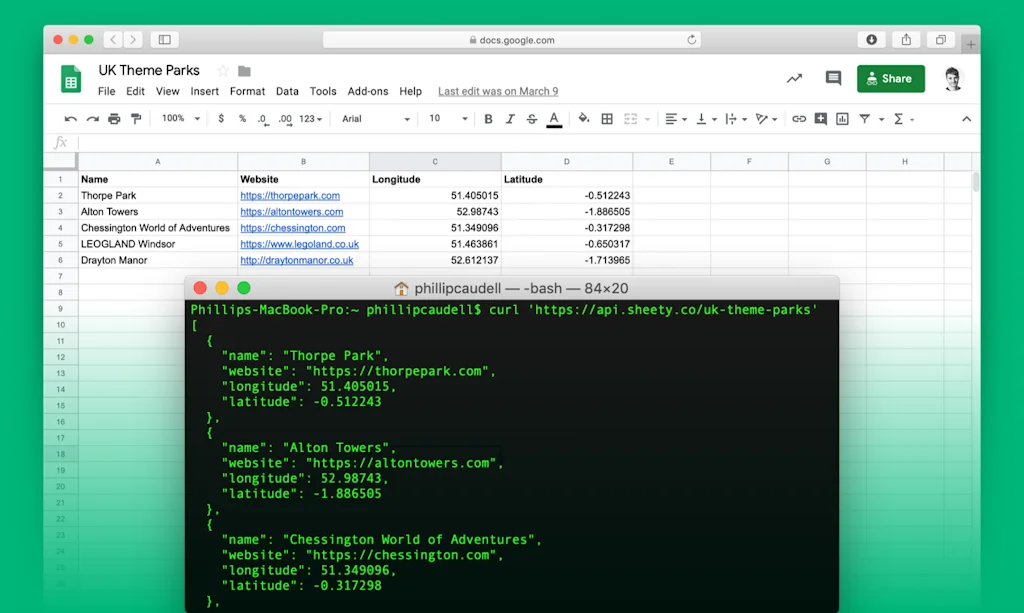 Sheety screenshot 1 of 2