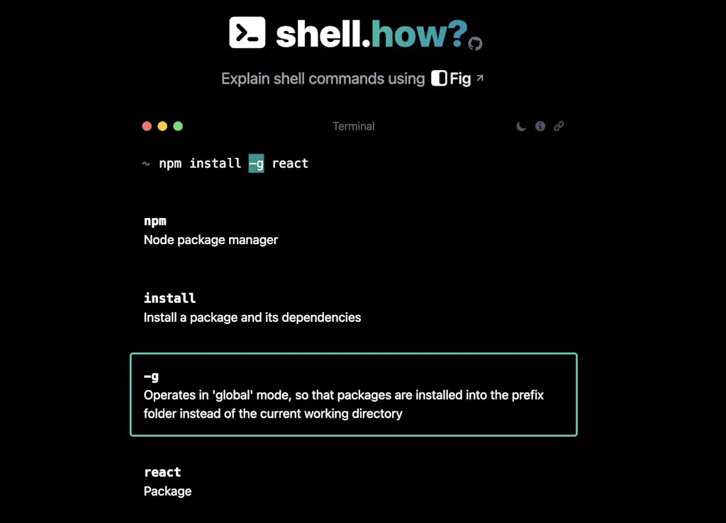 shell.how screenshot 3 of 5