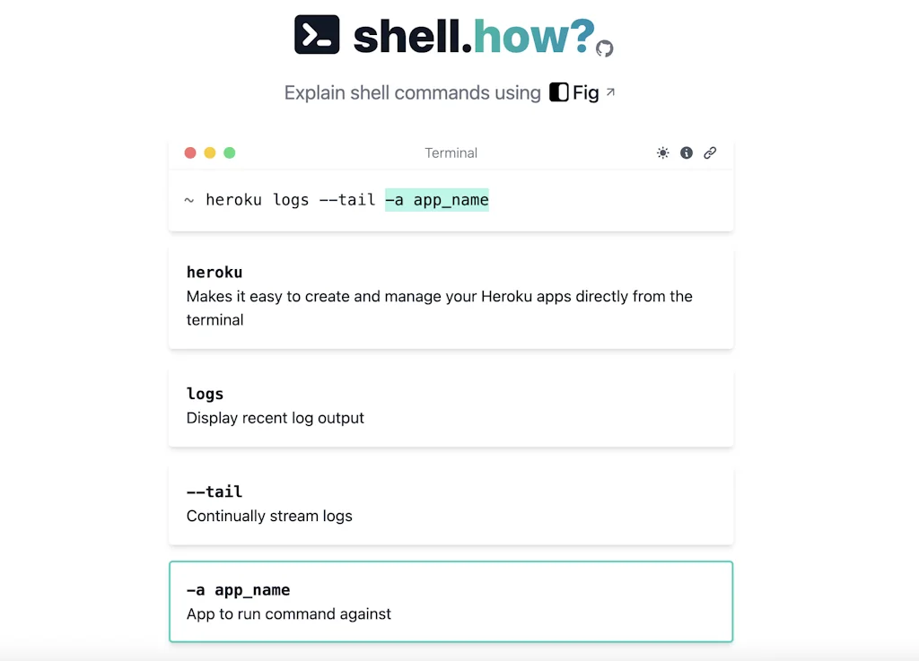 shell.how screenshot 5 of 5