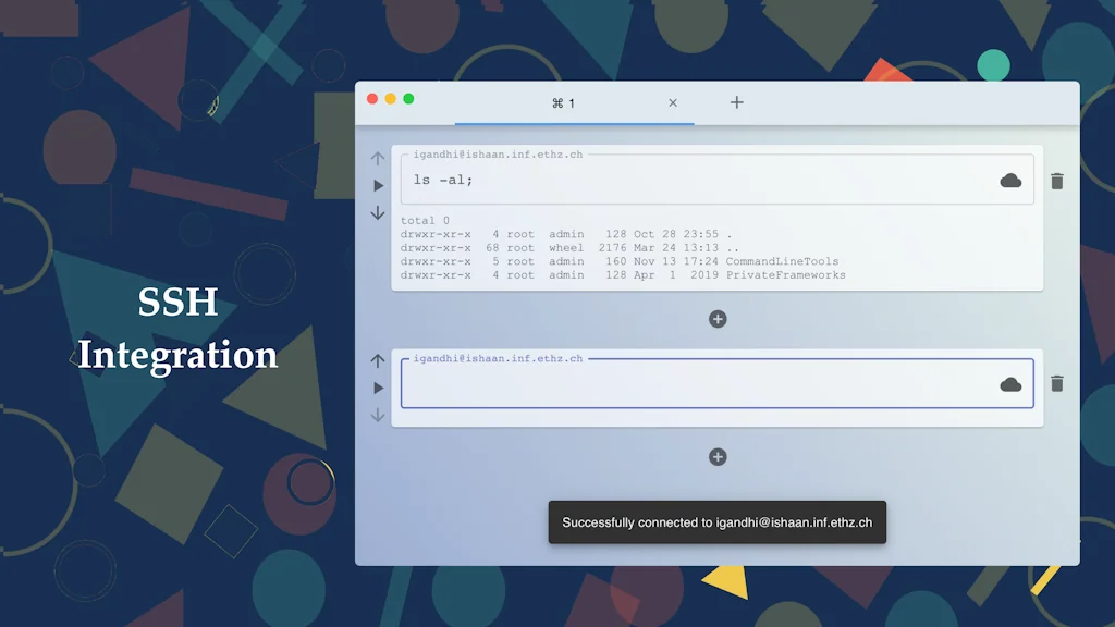 Shell Notebook screenshot 3 of 3