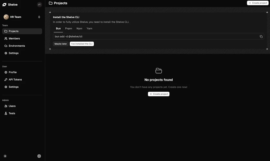 Shelve screenshot 2 of 3